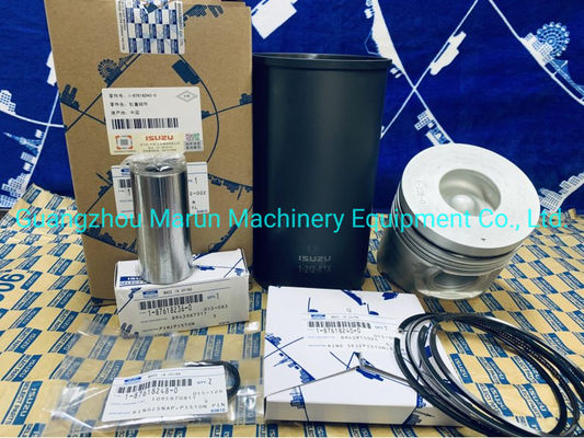 Isuzu Motor Liner Kit 6HK1 3X Common Rail Parts ISP For ZX330 Excavator