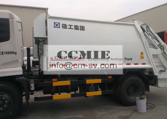 Çin Çöp Sıkıştırıcısı Özel Hidrolik Sistemli Araçlar Elektrik Kontrollü Sistem Fabrika